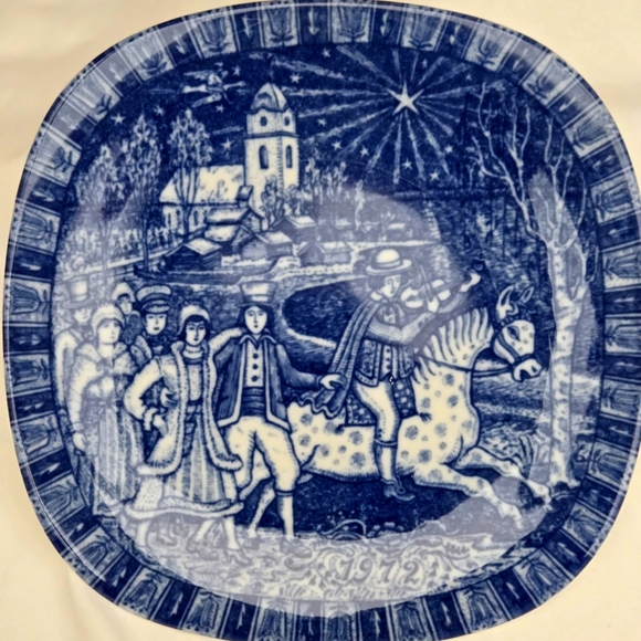 Rorstrand Julen 1972 Limited edition. Collector's Plate of Art Pottery, Sweden - Picture 6 of 7